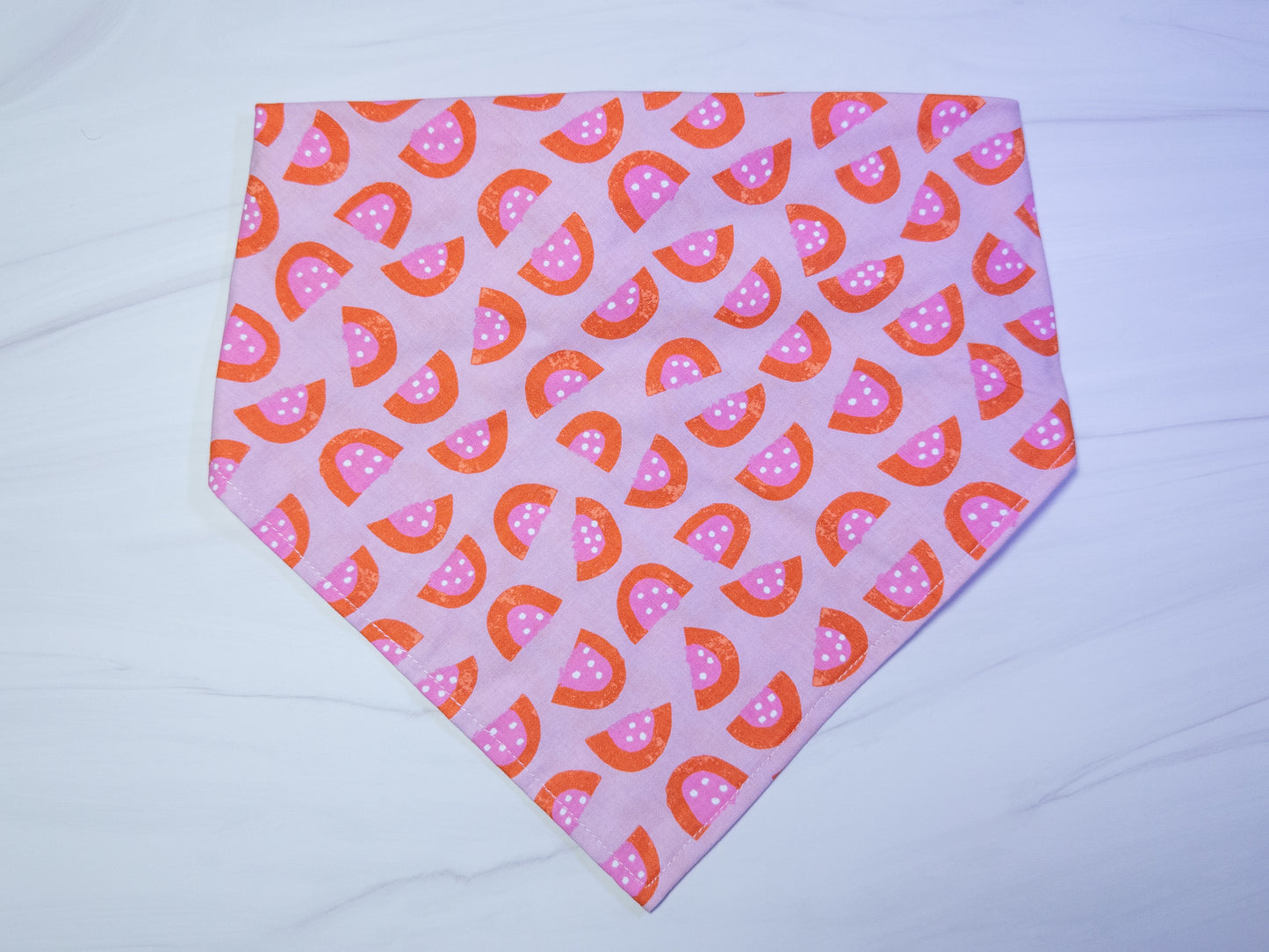 Pink Watermelon Dog Bandana - Ready to Ship