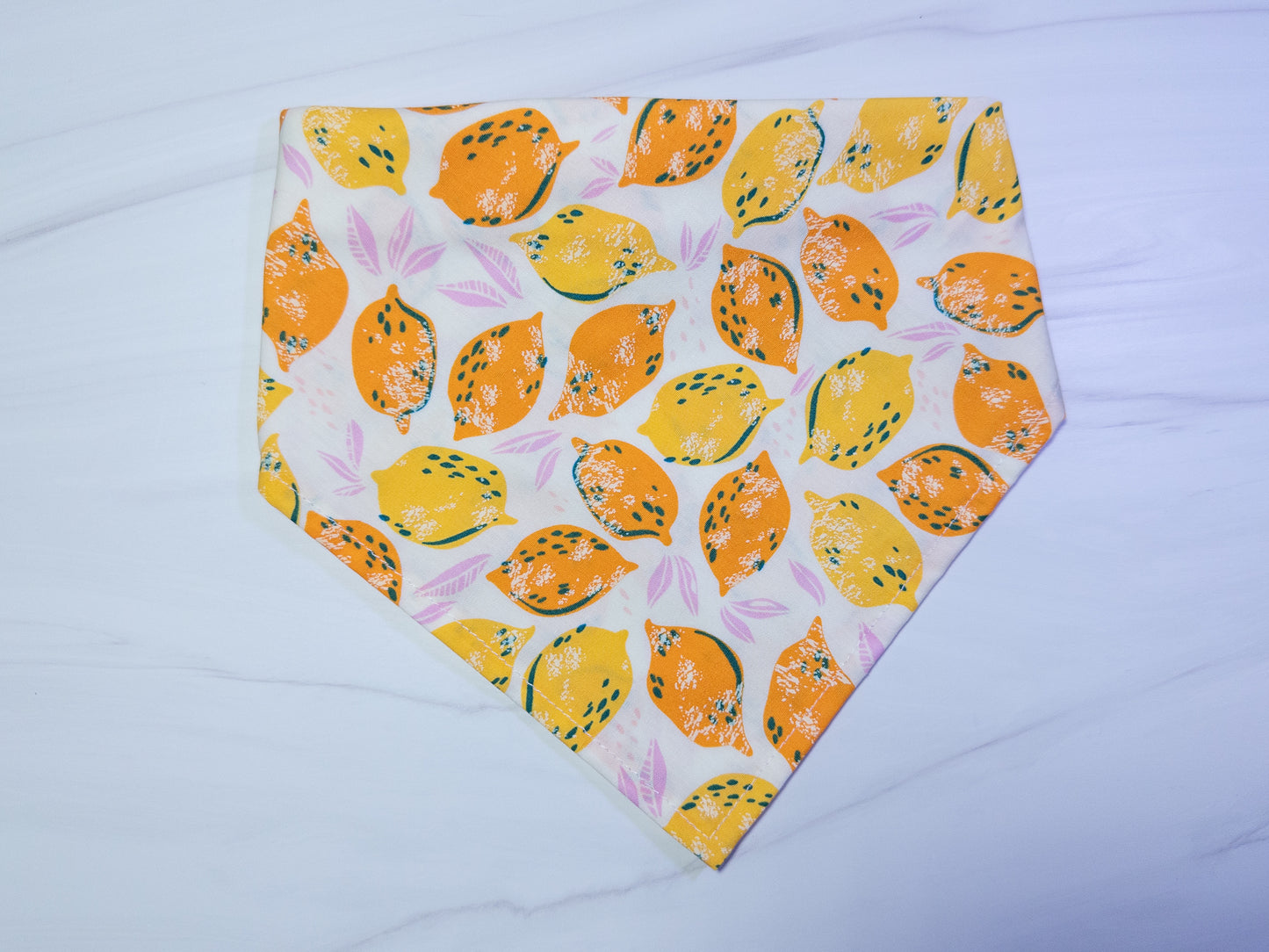 Boho Lemons Dog Bandana - Ready to Ship
